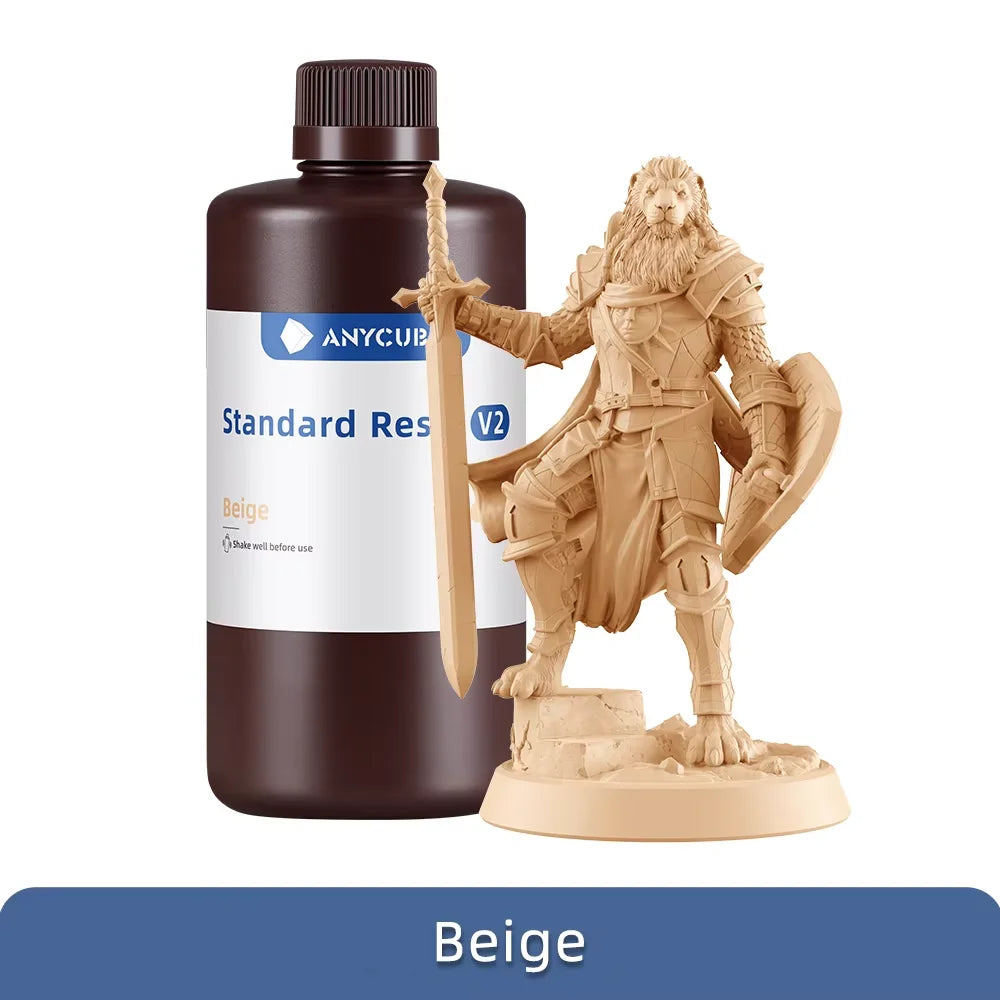 20kg ANYCUBIC 405nm resina estándar UV V2 para impresora 3D Photon