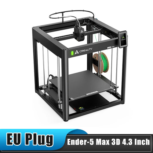 Nueva impresora 3D Creality Ender 5 Max pantalla táctil a Color de 4,3 pulgadas nivelación automática de 36 puntos para filamentos de 1,75mm Hyper PLA/PL EU