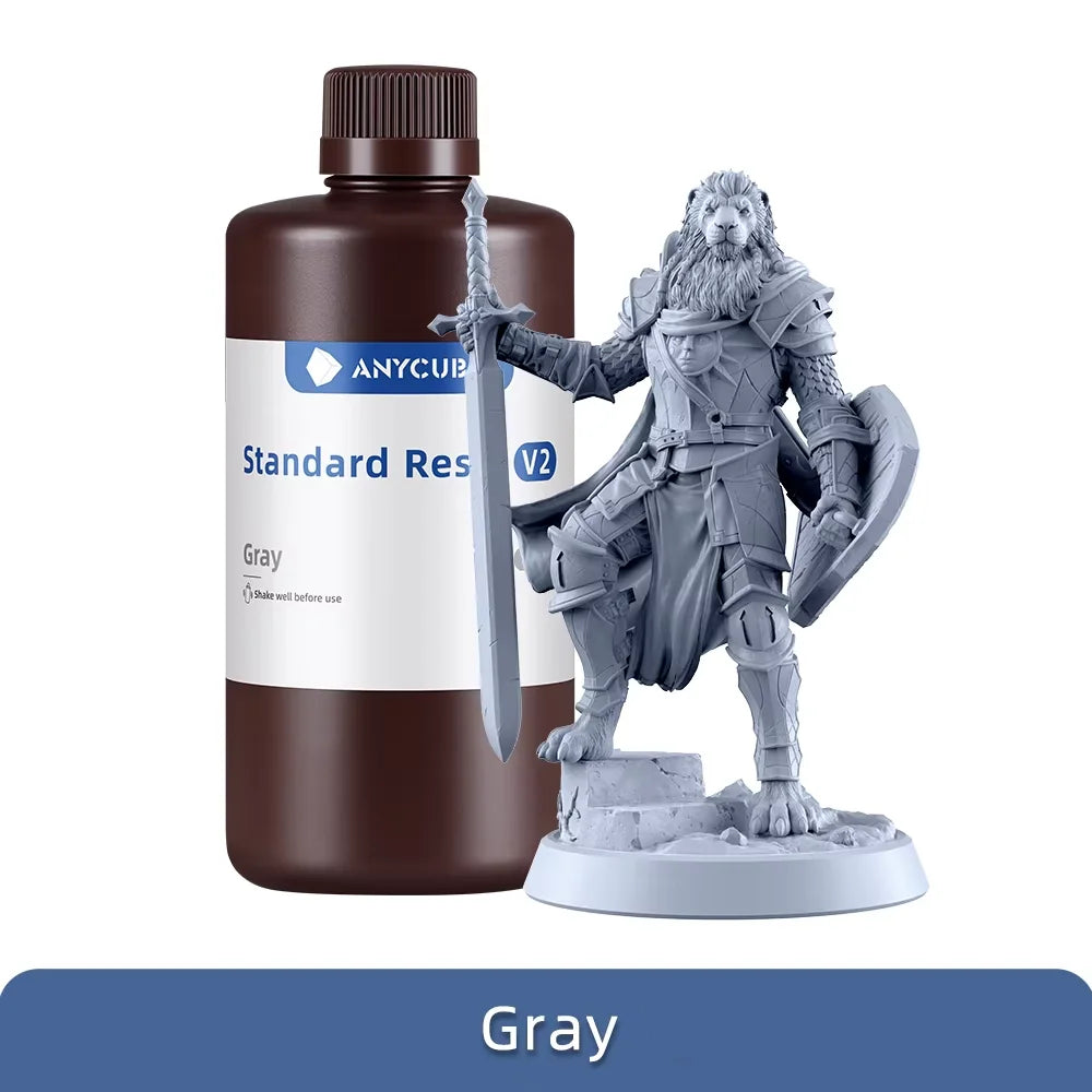 20kg ANYCUBIC 405nm resina estándar UV V2 para impresora 3D Photon