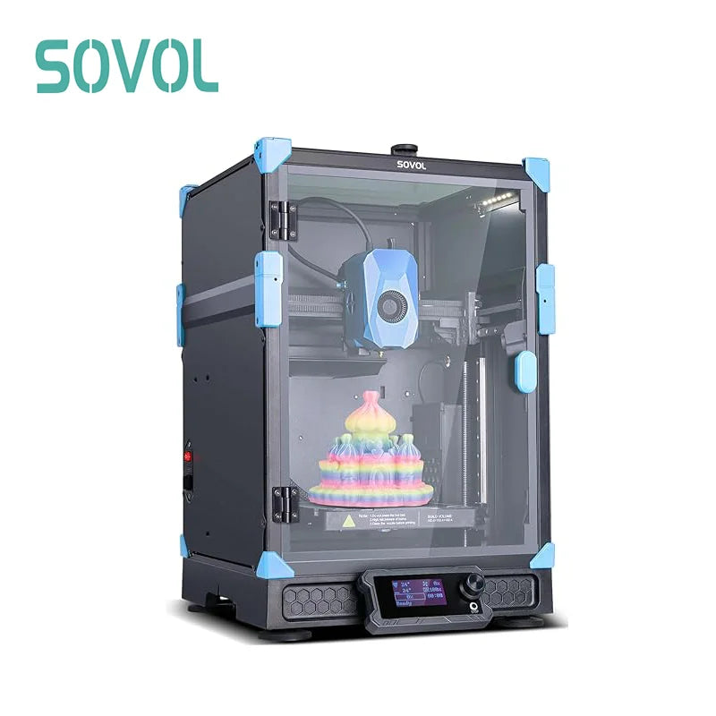 Impresora 3D Sovol Zero, 1200 mm/s de alta velocidad   Impresora 3D CoreXY con escaneo de peluche y detección de presión