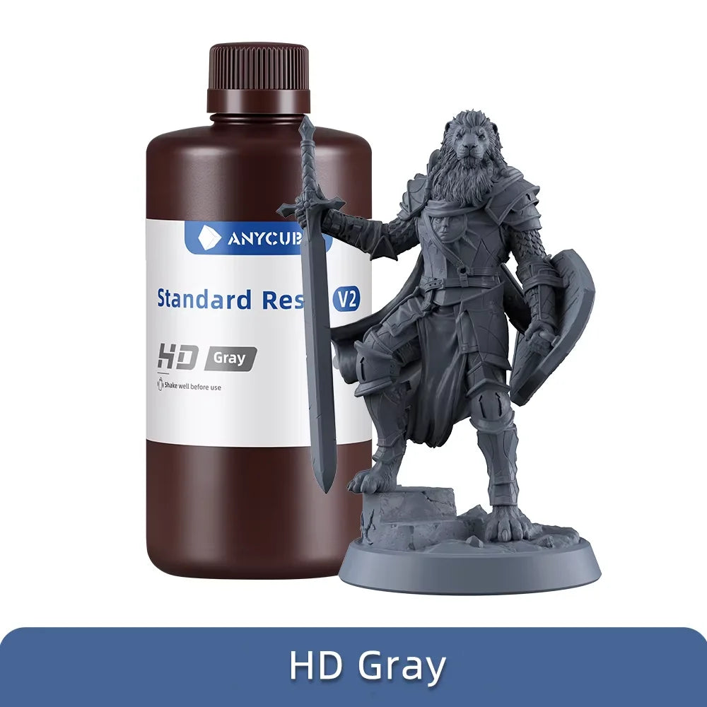 20kg ANYCUBIC 405nm resina estándar UV V2 para impresora 3D Photon