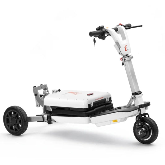 Patinete eléctrico de movilidad de viaje plegable ligero para personas mayores discapacitadas 48V 350W triciclo eléctrico de 3 ruedas adultos plegable