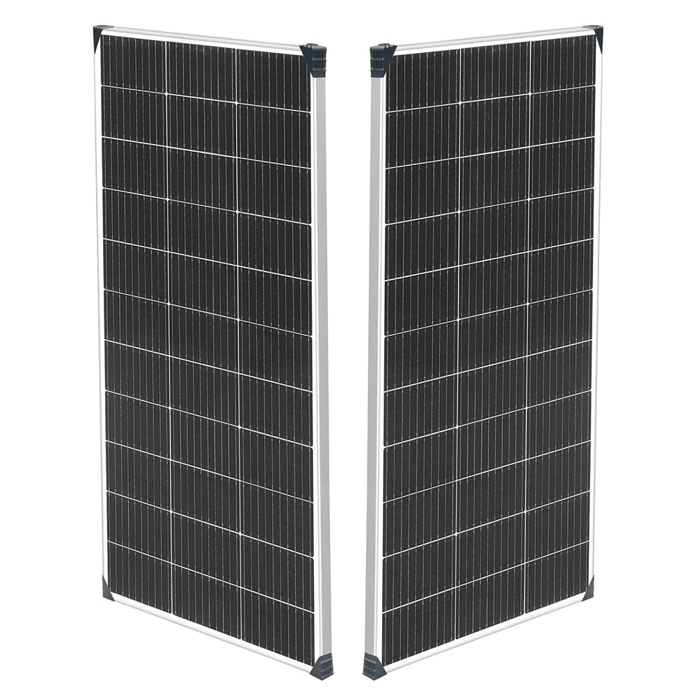 Cargador de batería de panel solar de 12 V 120 W |   240W |   360W |   480W |   600W |   720W |   1200W |   kit de panel solar Carga Camping RV Barco casa