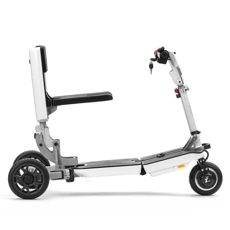 Patinete eléctrico de movilidad de viaje plegable ligero para personas mayores discapacitadas 48V 350W triciclo eléctrico de 3 ruedas adultos plegable