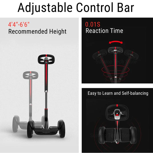 Stock de la UE Ninebot de Segway S-Max Scooter eléctrico autoequilibrado inteligente portátil Alcance de 20 km/h 38 km Compatible con el kit Gokart