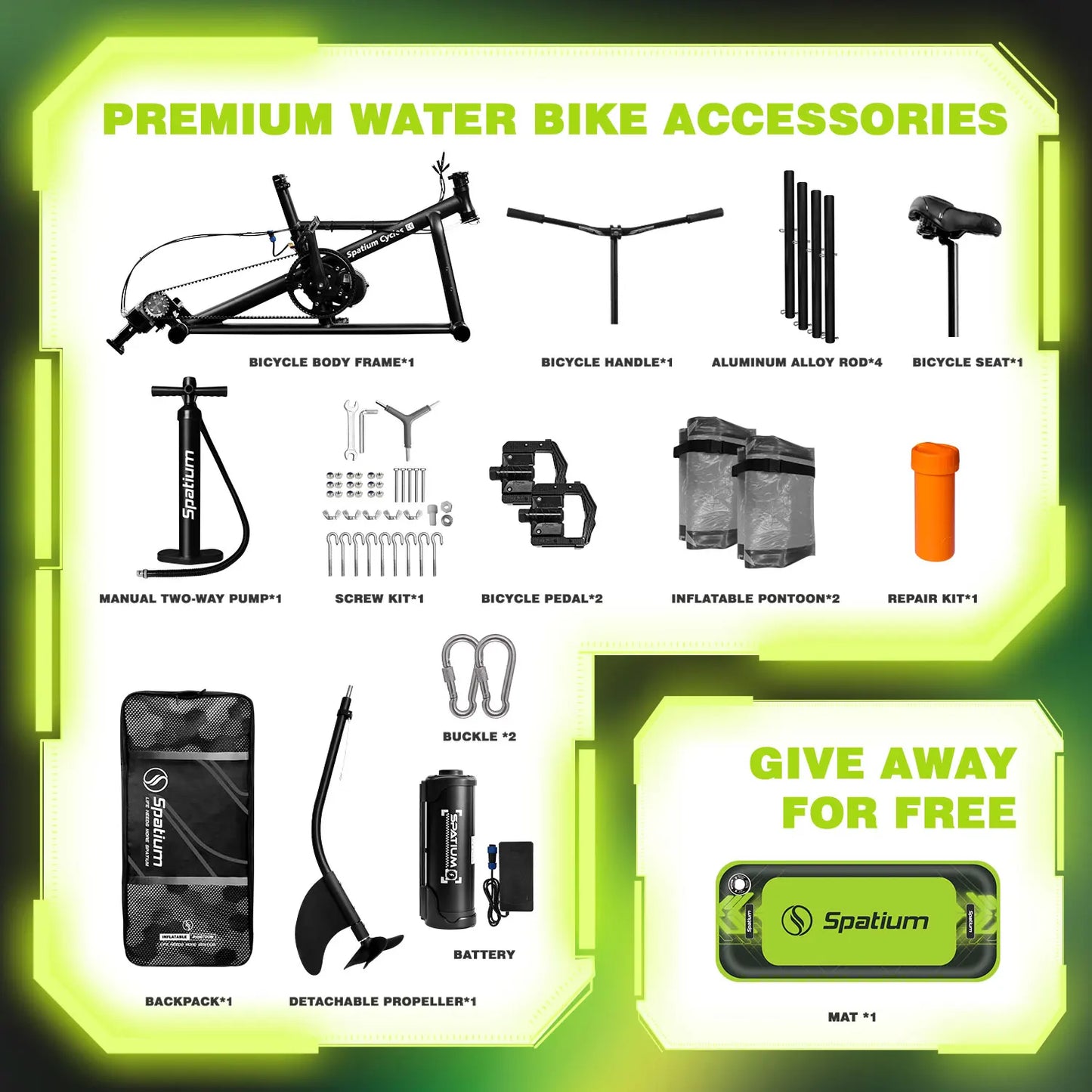 Colección de ponteros, bicicleta de agua eléctrica inflable, barcos con pedales, bicicleta a la venta
