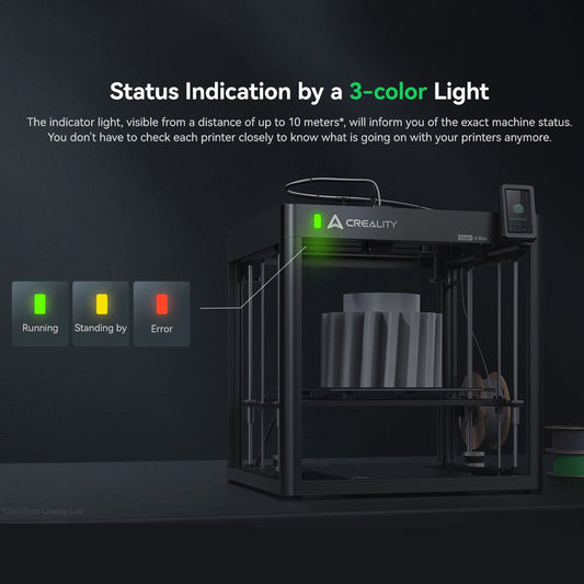 Nueva impresora 3D Creality Ender 5 Max pantalla táctil a Color de 4,3 pulgadas nivelación automática de 36 puntos para filamentos de 1,75mm Hyper PLA/PL EU