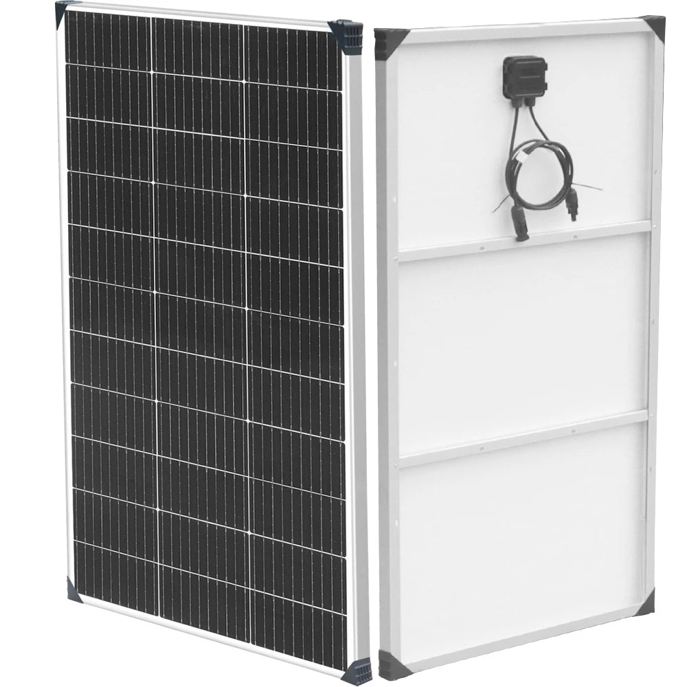 Cargador de batería de panel solar de 12 V 120 W |   240W |   360W |   480W |   600W |   720W |   1200W |   kit de panel solar Carga Camping RV Barco casa