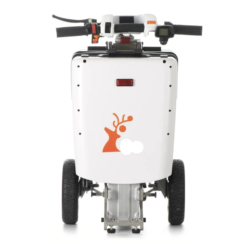 Patinete eléctrico de movilidad de viaje plegable ligero para personas mayores discapacitadas 48V 350W triciclo eléctrico de 3 ruedas adultos plegable