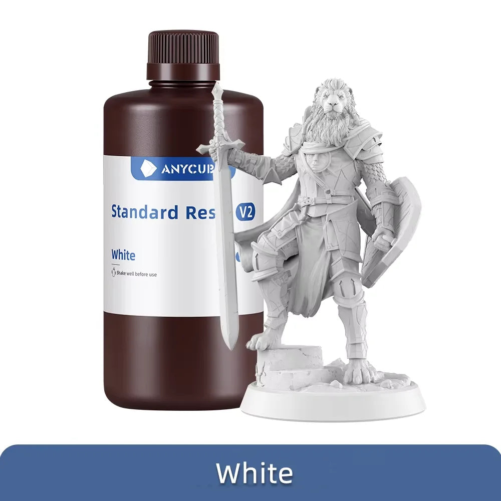 20kg ANYCUBIC 405nm resina estándar UV V2 para impresora 3D Photon