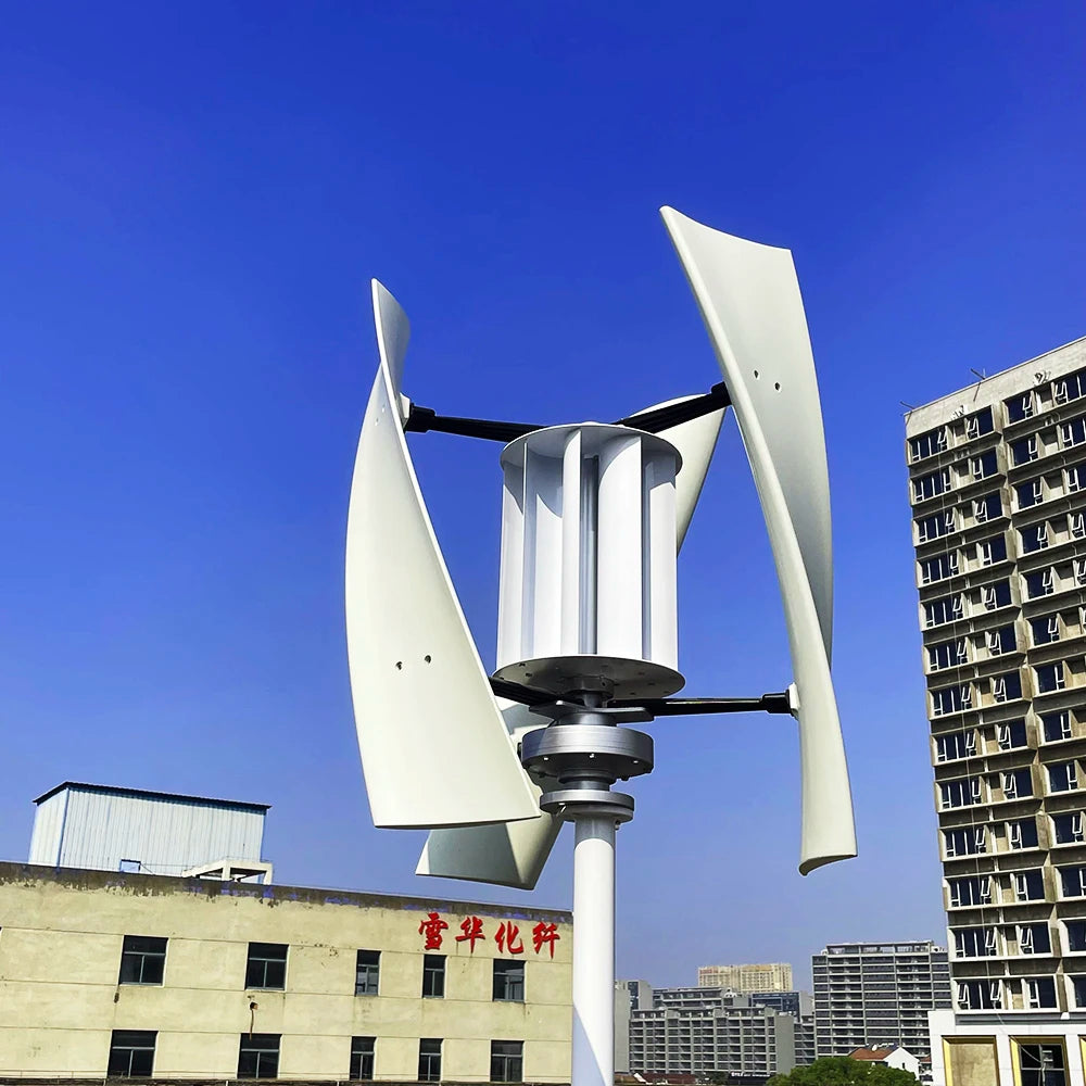 Generador 10KW turbina eólica eje Vertical Maglev planta alto voltaje 10000w 24V 48V con controlador de carga híbrido para uso doméstico