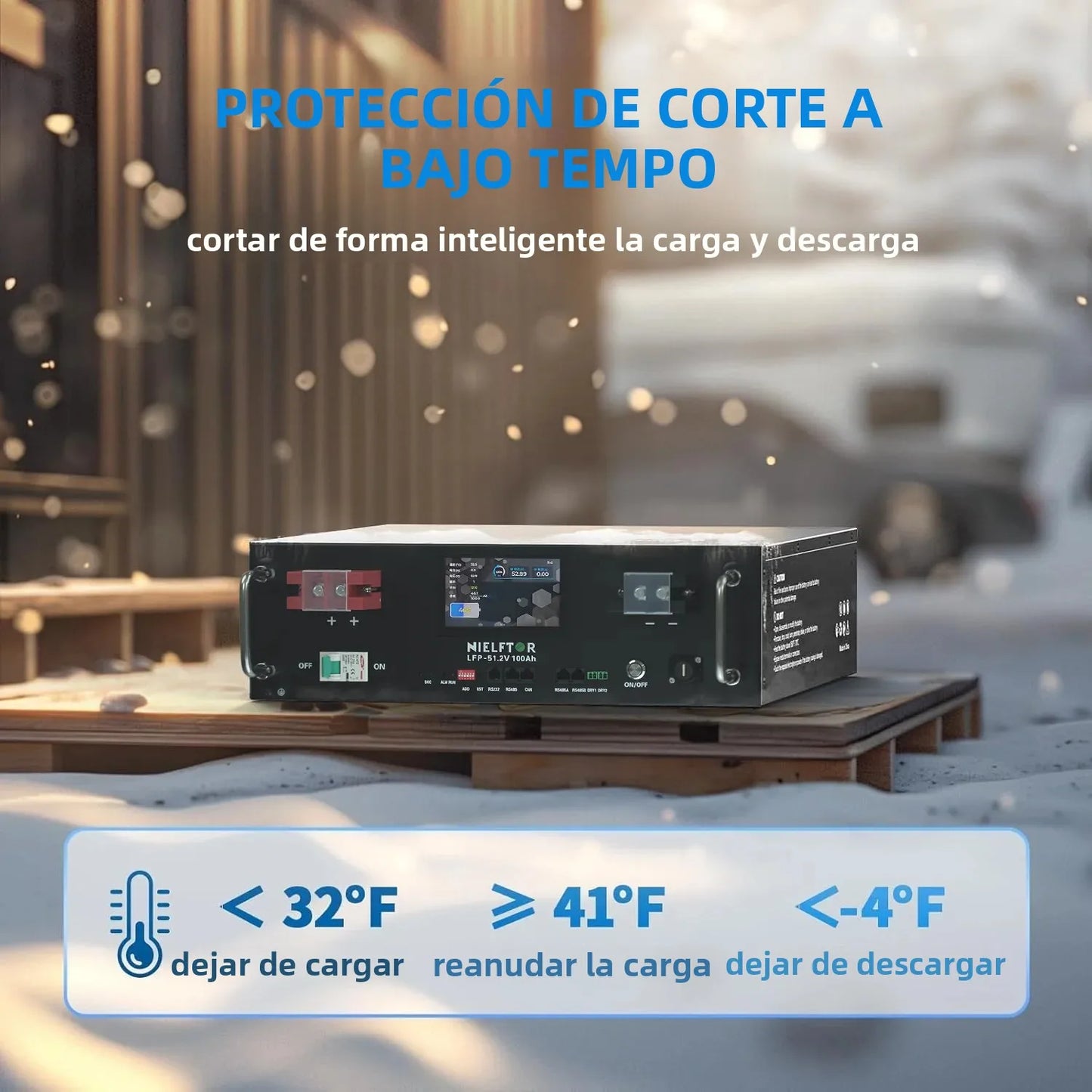 Batería de litio LiFePO4 de 48V, 100Ah, 120Ah, 200Ah, 300Ah, 600Ah, células de grado A, más de 6000 ciclos, batería de 51,2 V para Solar PL, Stock de la UE