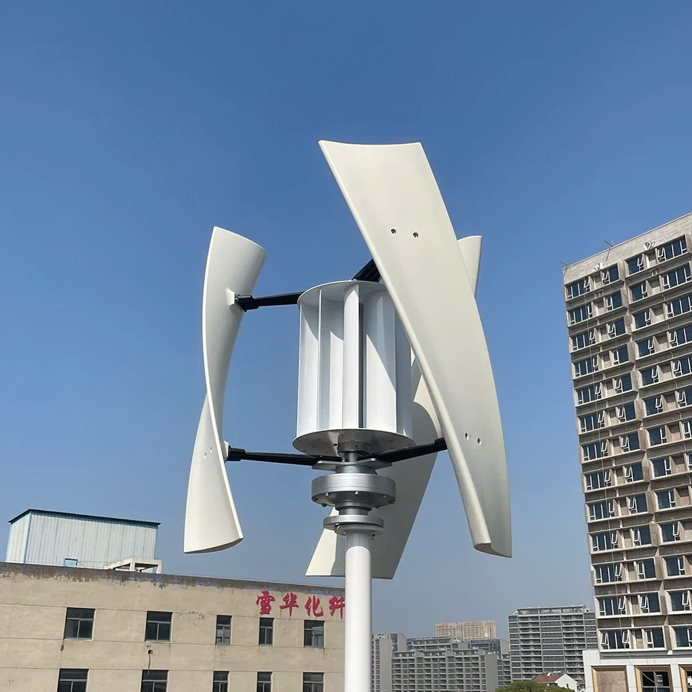 Generador 10KW turbina eólica eje Vertical Maglev planta alto voltaje 10000w 24V 48V con controlador de carga híbrido para uso doméstico
