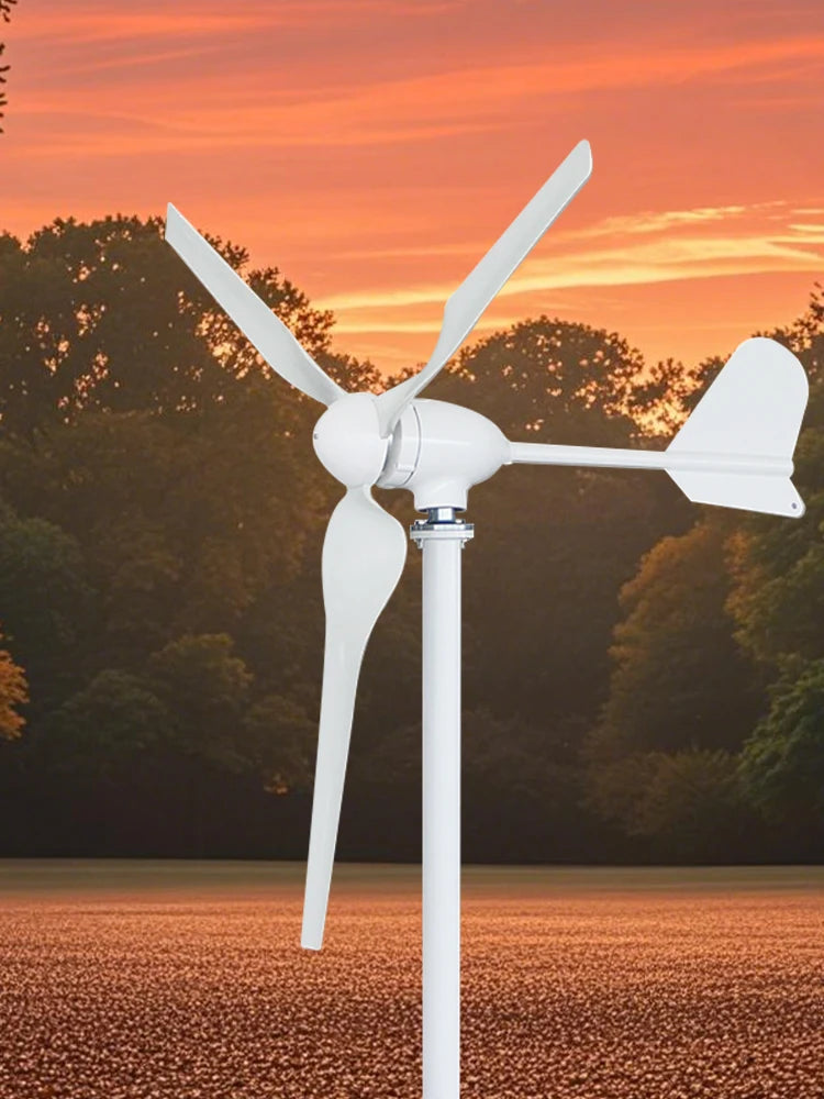 Turbina eólica residencial de alta potencia de 15000W, molino de viento para acampar de 20kw, electrodoméstico, ventilador de 12v, 24v y 48v, generadores magnéticos de energía libre